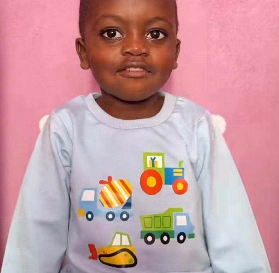 Child supported by You Are Not Alone